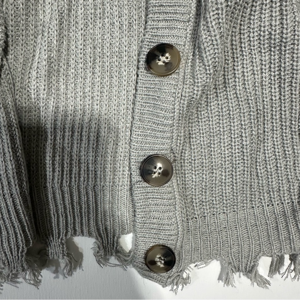 Maurice’s new with tags gray knit sweater size small - Picture 3 of 4